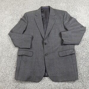 Loro Piana Brooks Brothers Jacket Mens 43 Gray Wool Sport Coat Blazer Suit 1818